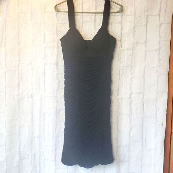 BETSY & ADAM BY LINDA BERNELL Ruched Bodycon Dress - Picture 1 of 8